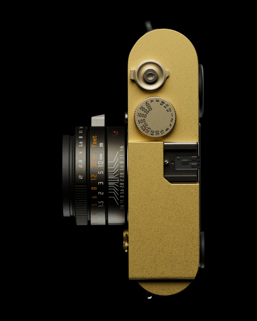 Sandblasted Matte Gold Metal PBR Texture - Example Scene Visualization | Superellipse