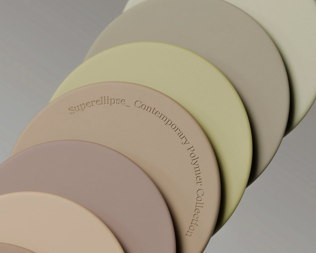 Tan Beige Matte Finish Plastic PBR Texture - Example Scene Visualization | Superellipse