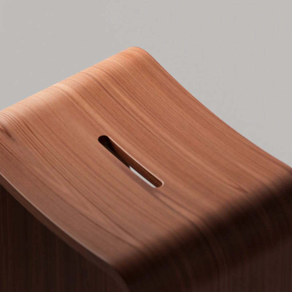 Australian Red Mahogany Crown Cut Veneer Wood PBR Texture - Example Scene Visualization | Superellipse