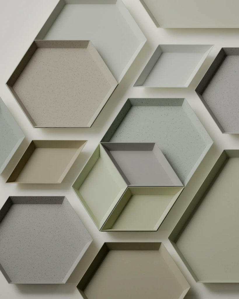 Fine Brown Speckled Cream Plastic PBR Texture - Example Scene Visualization | Superellipse