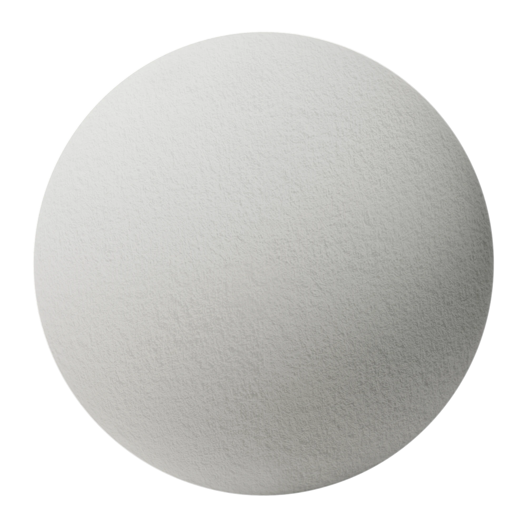 Watercolour Professional Ivory Matte Paper PBR Texture - Sphere Swatch Preview | Superellipse