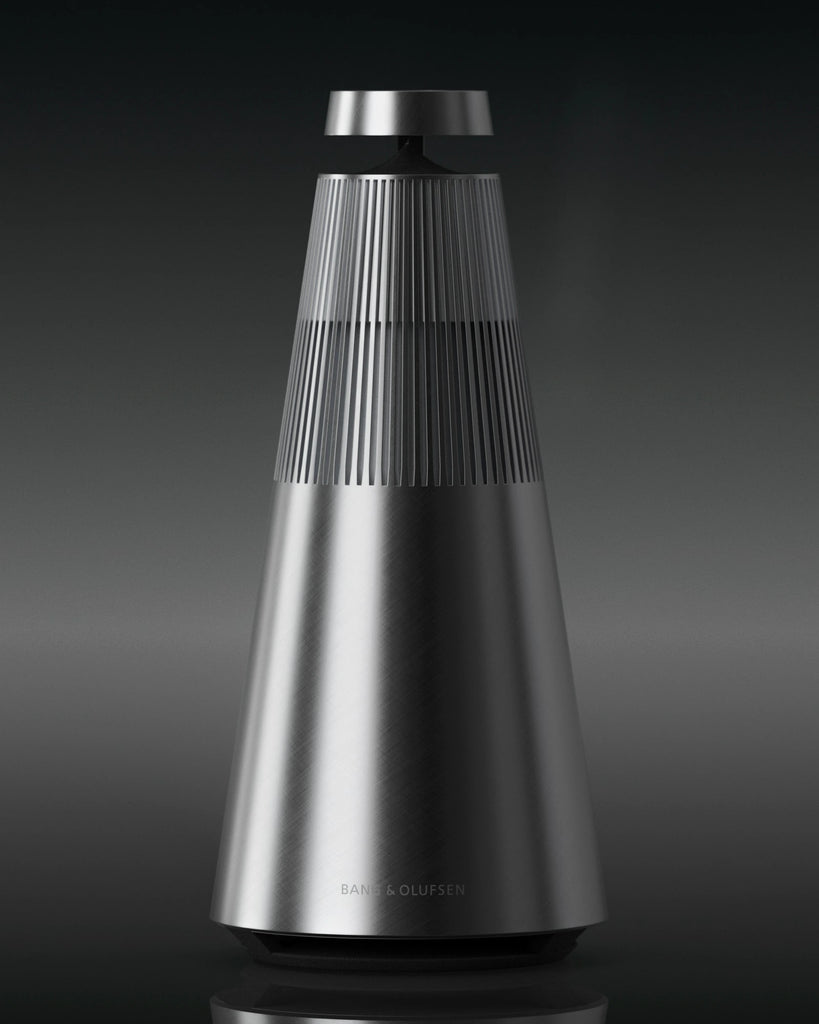 Fine Crosshatch Brushed Steel Metal PBR Texture - Example Scene Visualization | Superellipse