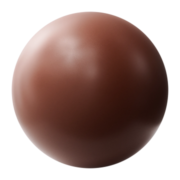 Hay Brown Satin Finish Plastic PBR Texture - Sphere Swatch Preview | Superellipse