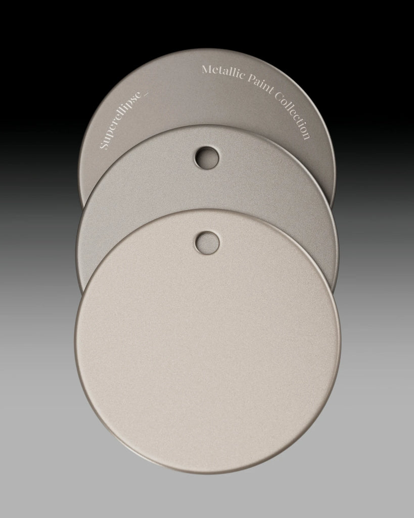 Arabica Brown Metallic Satin Paint PBR Texture - Example Scene Visualization | Superellipse