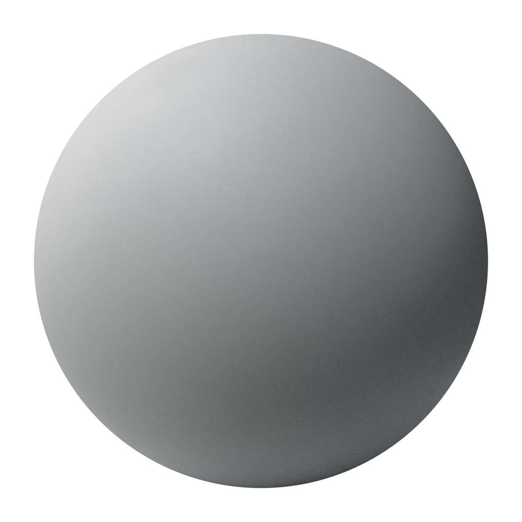 Warm Grey Matte Finish Plastic PBR Texture - Sphere Swatch Preview | Superellipse