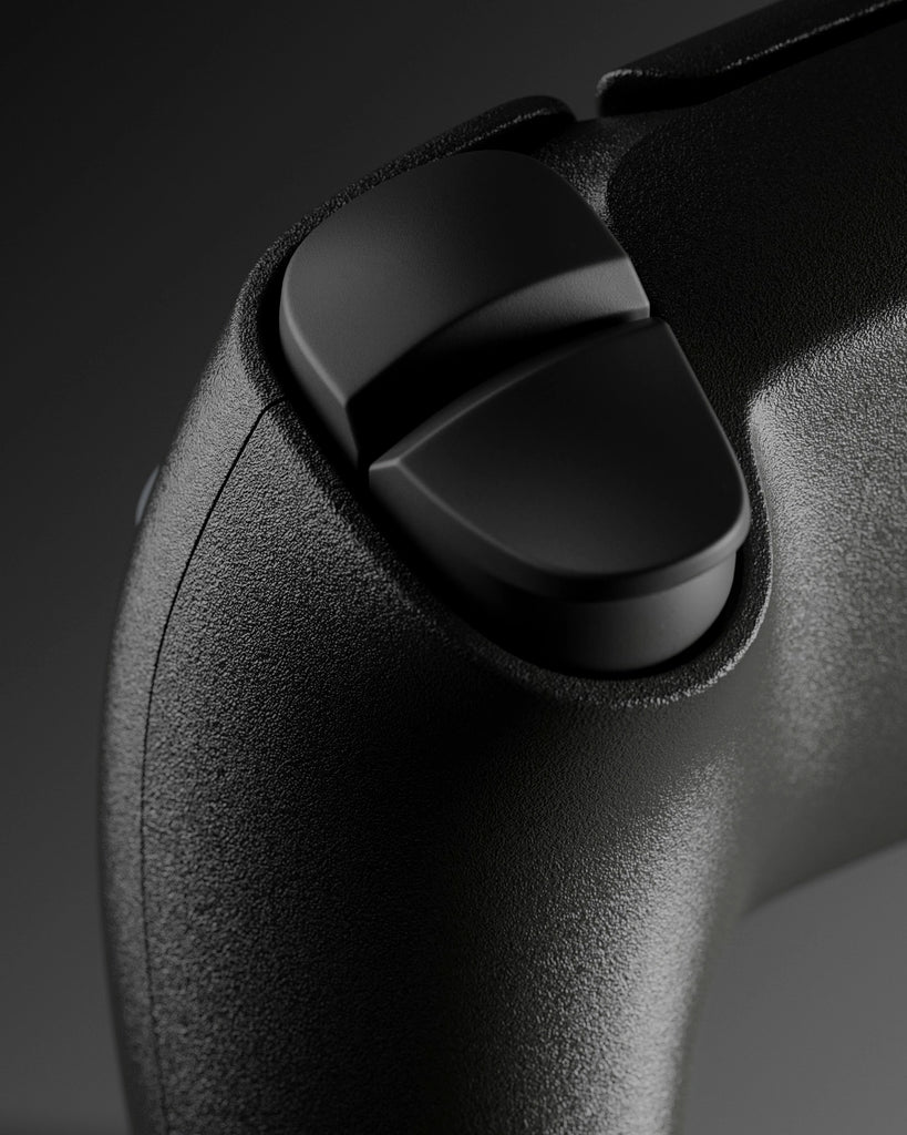 VDI 45 Molded Black Plastic PBR Texture - Example Scene Visualization | Superellipse