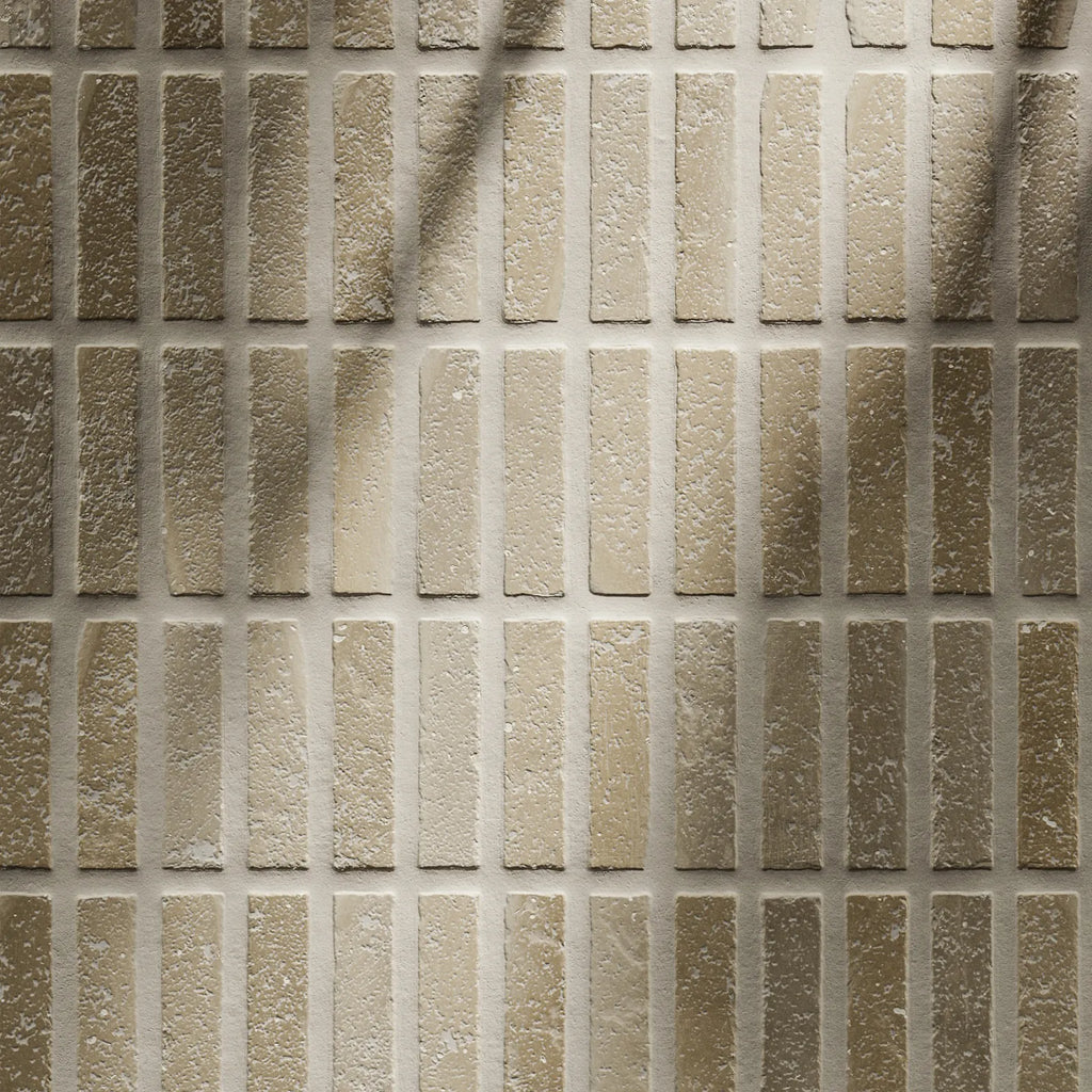 Terracotta Rustic Yellow Brick Tile PBR Texture - Example Scene Visualization | Superellipse