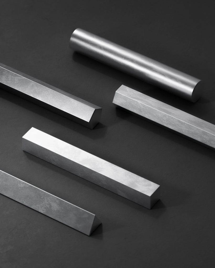 Hand Finished Brushed Aluminium Metal PBR Texture - Example Scene Visualization | Superellipse