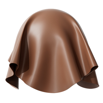Siena Aniline Fine Grain Leather PBR Texture - Sphere Swatch Preview | Superellipse