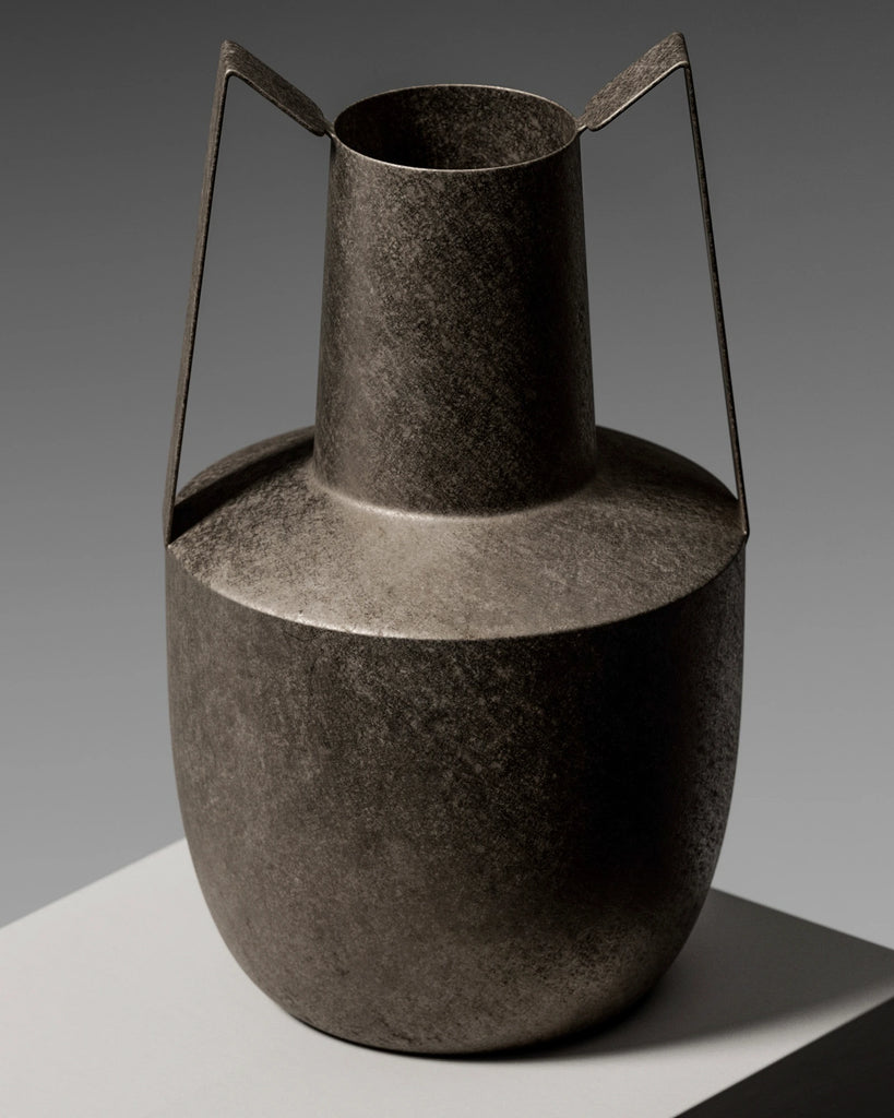 Dark Hand Cast Bronze Metal PBR Texture - Example Scene Visualization | Superellipse