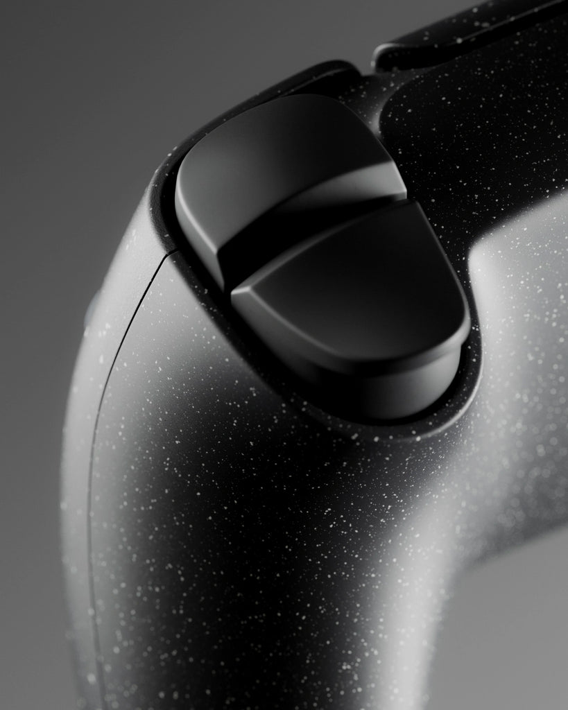 Light Speckled Jet Black Plastic PBR Texture - Example Scene Visualization | Superellipse