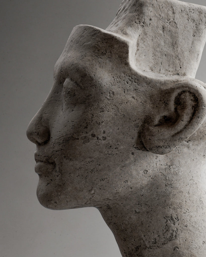 Ash Grey Natural Cut Limestone PBR Texture - Example Scene Visualization | Superellipse