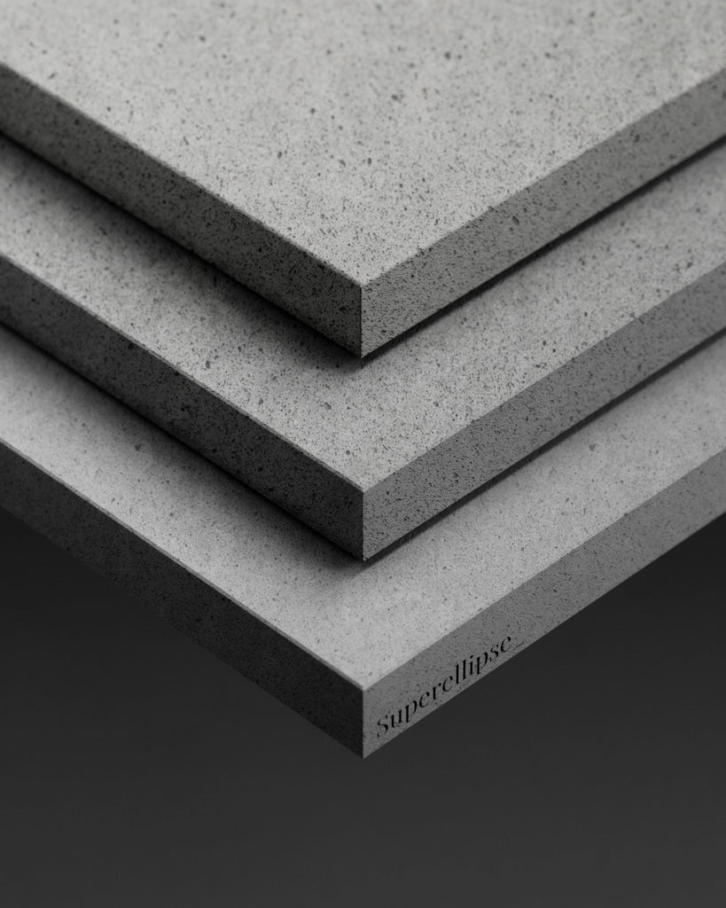 Portugal Grey Fine Pit Limestone PBR Texture - Example Scene Visualization | Superellipse