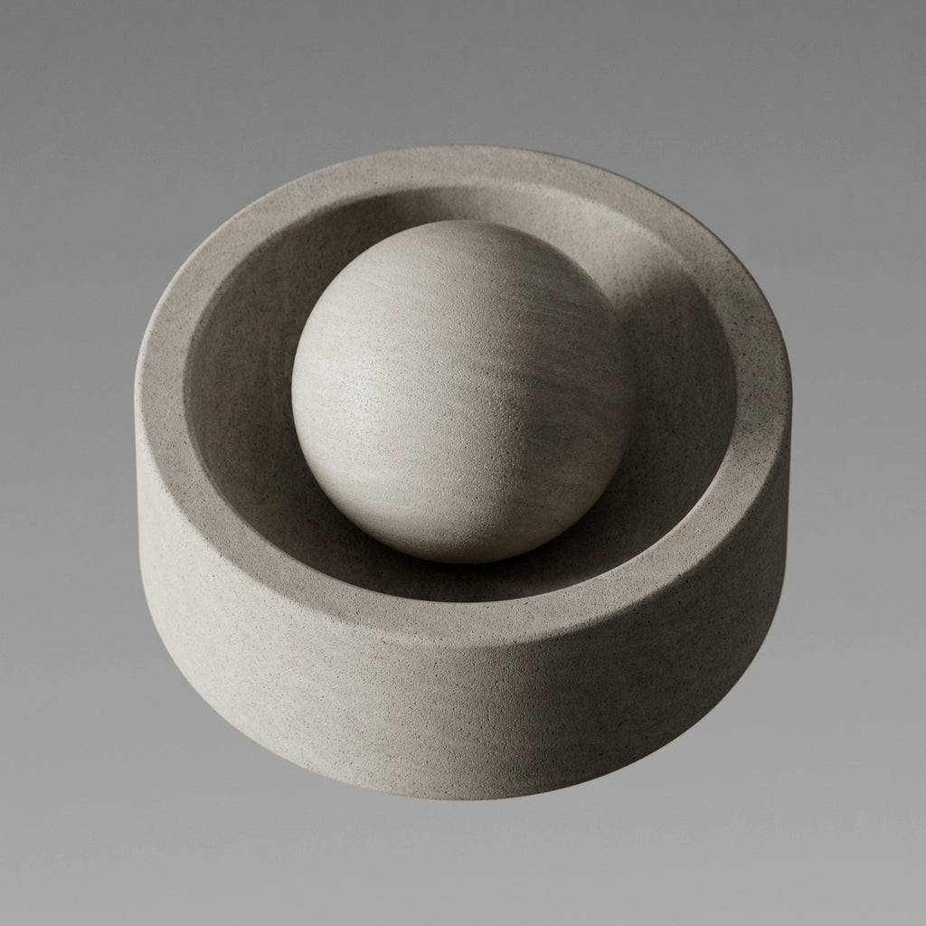 Natural Sandstone Pitted PBR Texture - Example Scene Visualization | Superellipse