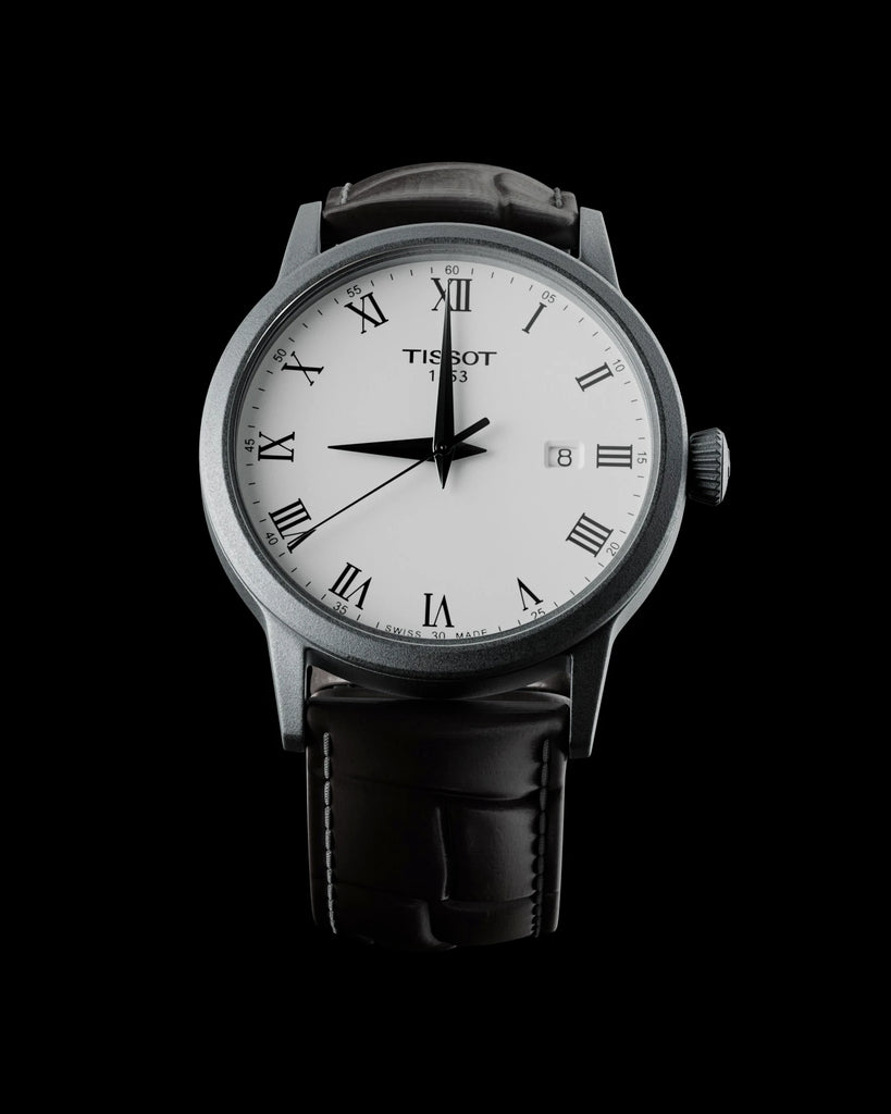 Sandblasted Matte Chrome Metal PBR Texture - Example Scene Visualization | Superellipse