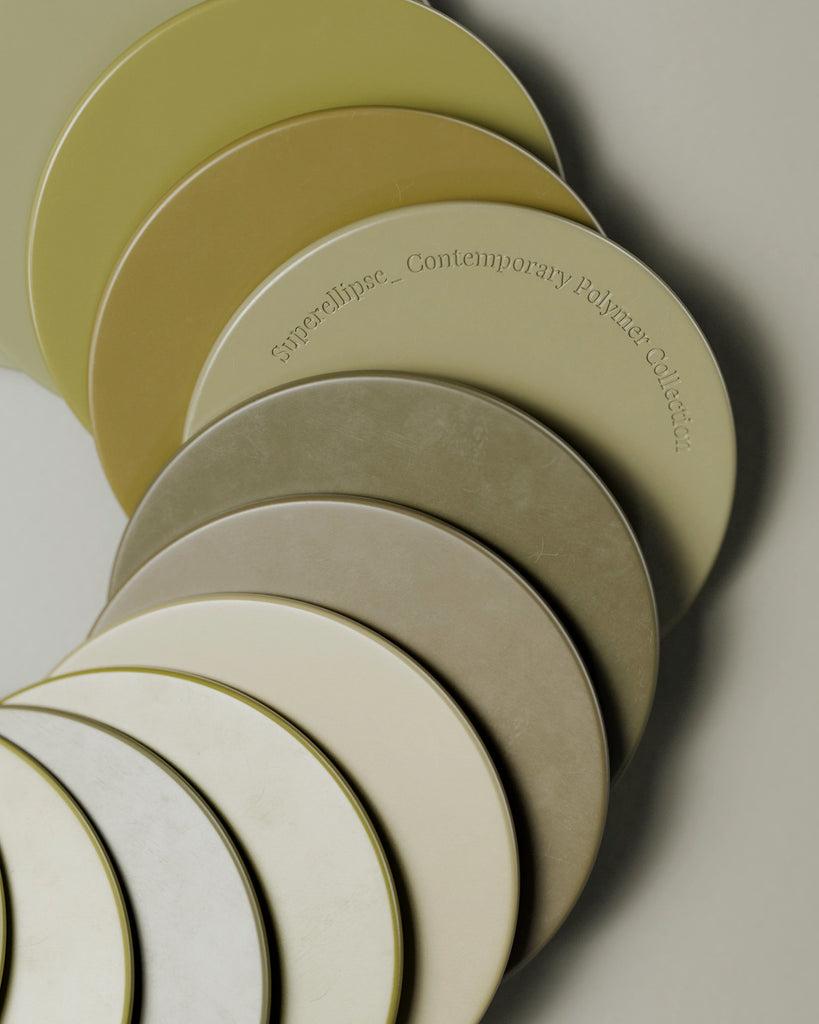 Olive Green Lightly Worn Plastic PBR Texture - Example Scene Visualization | Superellipse