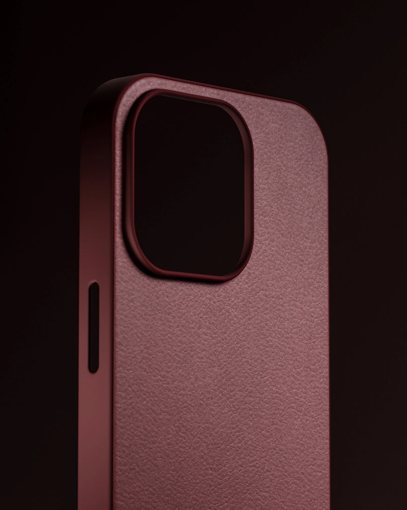 Aniline Top Grain Savannah Merlot Red PBR Texture - Example Scene Visualization | Superellipse