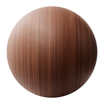 Australian Red Mahogany Rift Sawn Veneer Wood PBR Texture - Sphere Swatch Preview | Superellipse