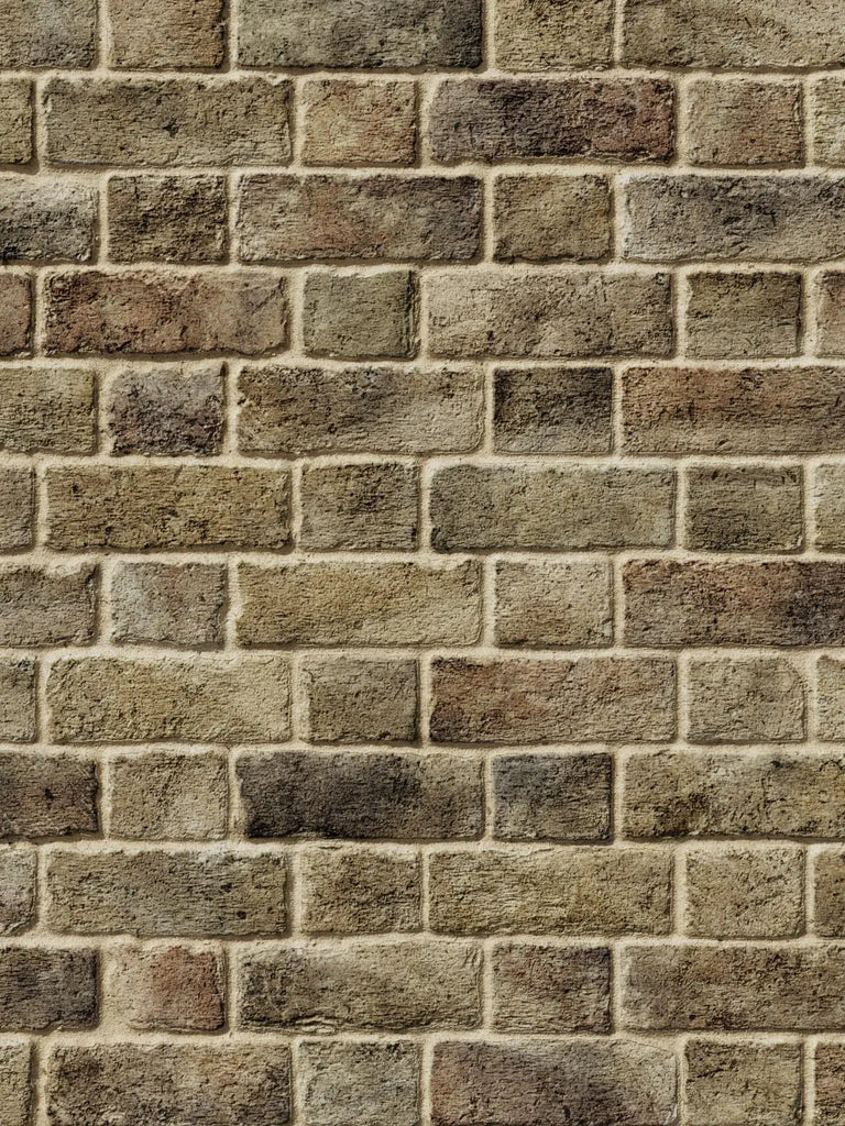 London Mixed Stock Brick Flemish Bond PBR Texture - Example Scene Visualization | Superellipse