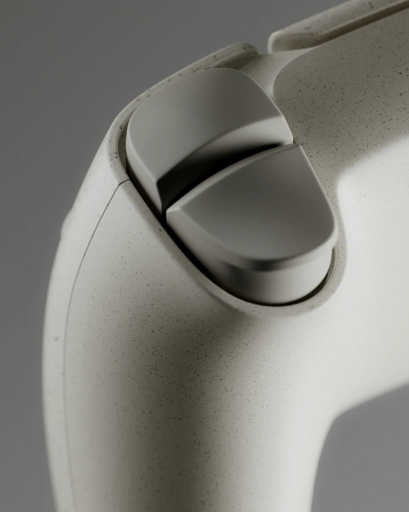 Fine Brown Speckled Cream Plastic PBR Texture - Example Scene Visualization | Superellipse