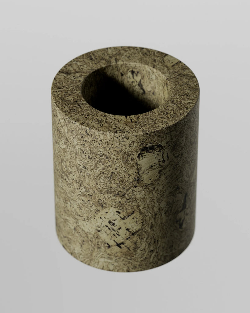 Natural Cork Olive Green PBR Texture - Example Scene Visualization | Superellipse
