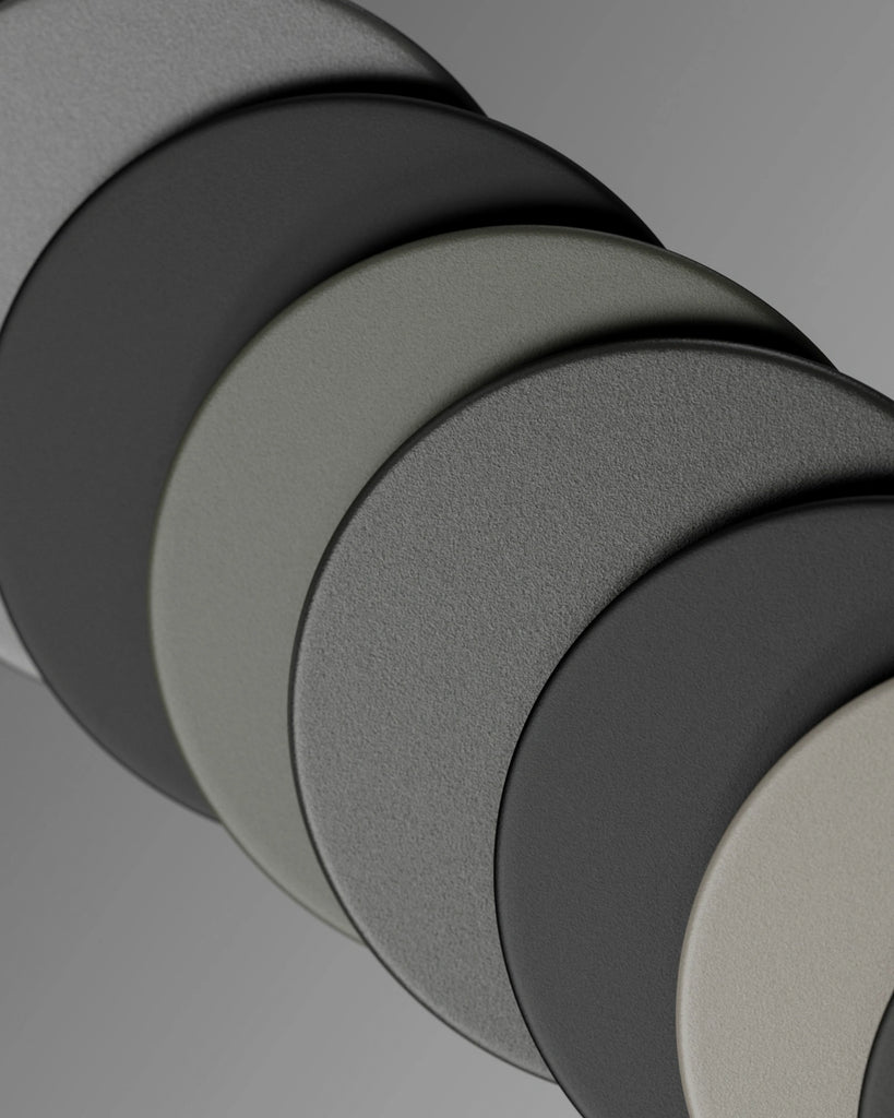 VDI 18 Molded Black Plastic PBR Texture - Example Scene Visualization | Superellipse