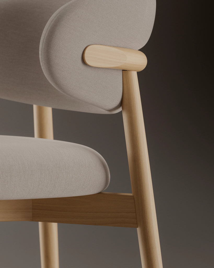 White Oak Crown Cut Wood Veneer PBR Texture - Example Scene Visualization | Superellipse