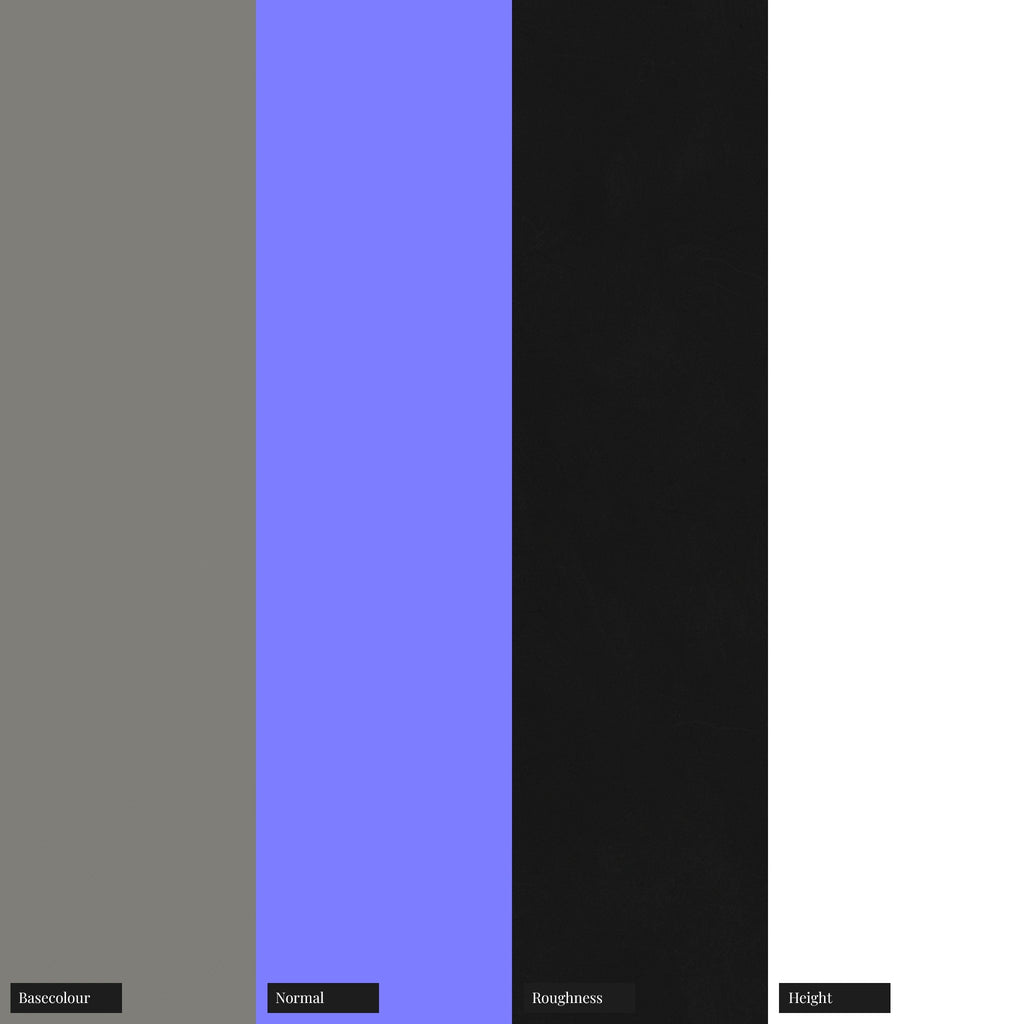 Polished Tungsten Metal PBR Texture - Example Scene Visualization | Superellipse