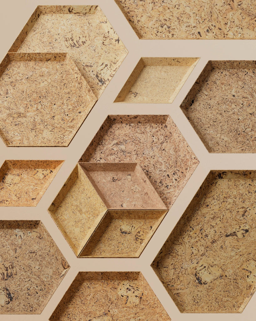 Natural Cork PBR Texture - Example Scene Visualization | Superellipse