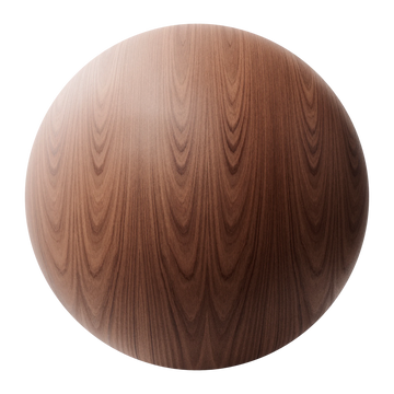 Australian Red Mahogany Book Matched Veneer Wood PBR Texture - Sphere Swatch Preview | Superellipse