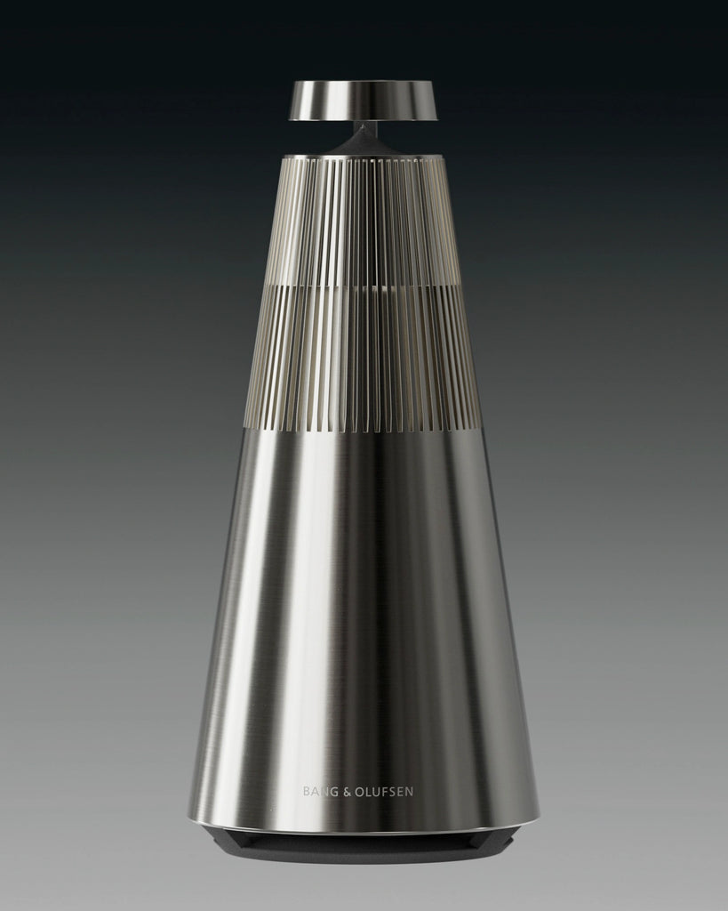 Fine Linear Brushed Silver Metal PBR Texture - Example Scene Visualization | Superellipse