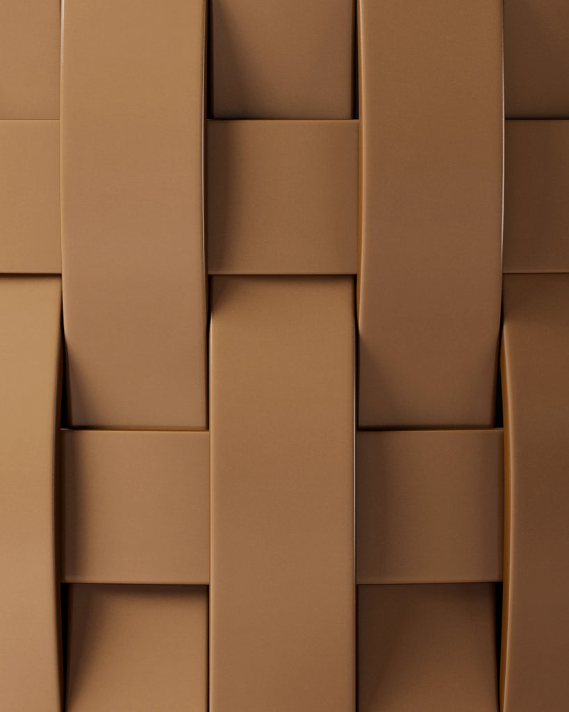 High Gloss Top Grain Leather Sienna PBR Texture - Example Scene Visualization | Superellipse