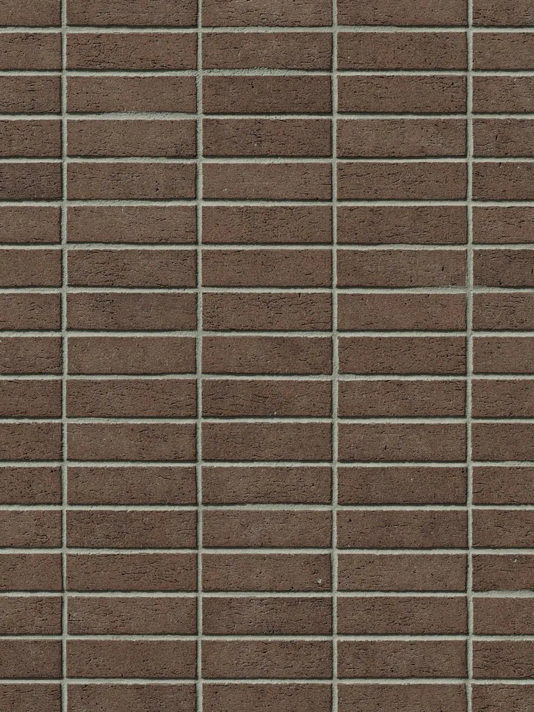 Burnt Hazel Dragfaced Stack Bond Brick PBR Texture - Example Scene Visualization | Superellipse