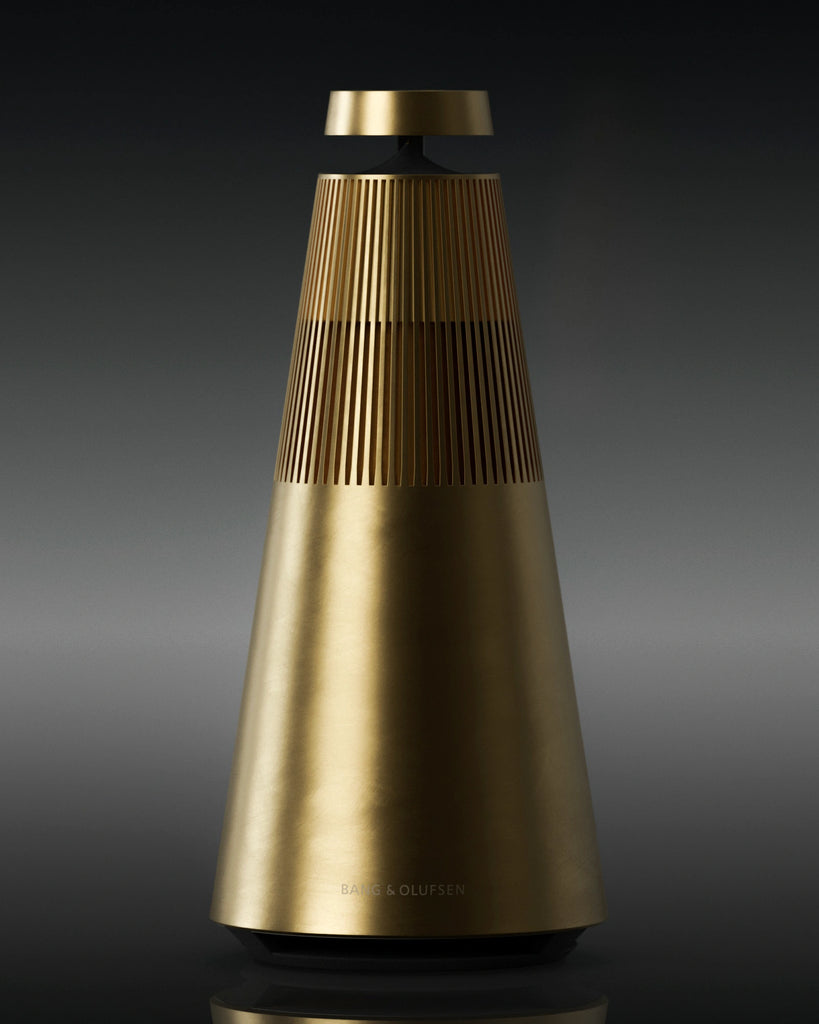Hand Finished Brushed Gold Metal PBR Texture - Example Scene Visualization | Superellipse