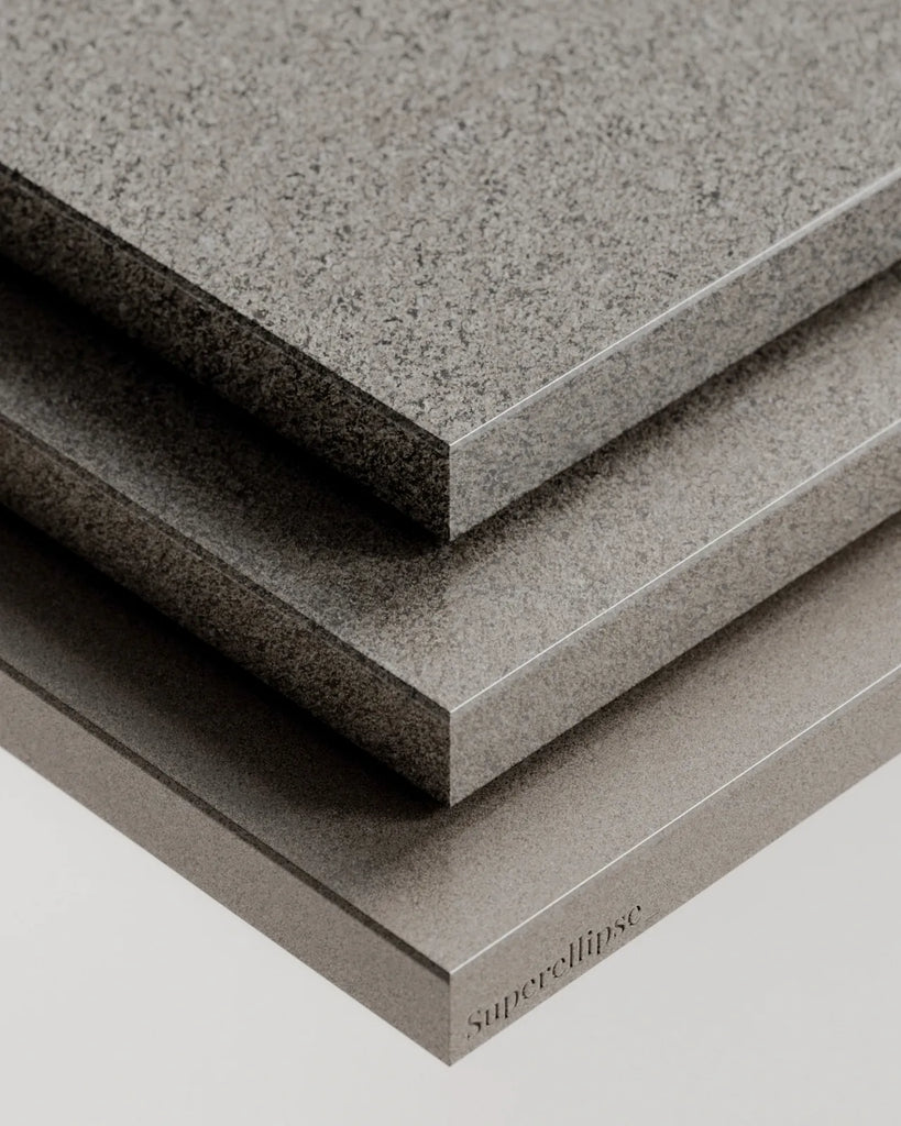 Tadoussac Brown Polished Granite Slab PBR Texture - Example Scene Visualization | Superellipse