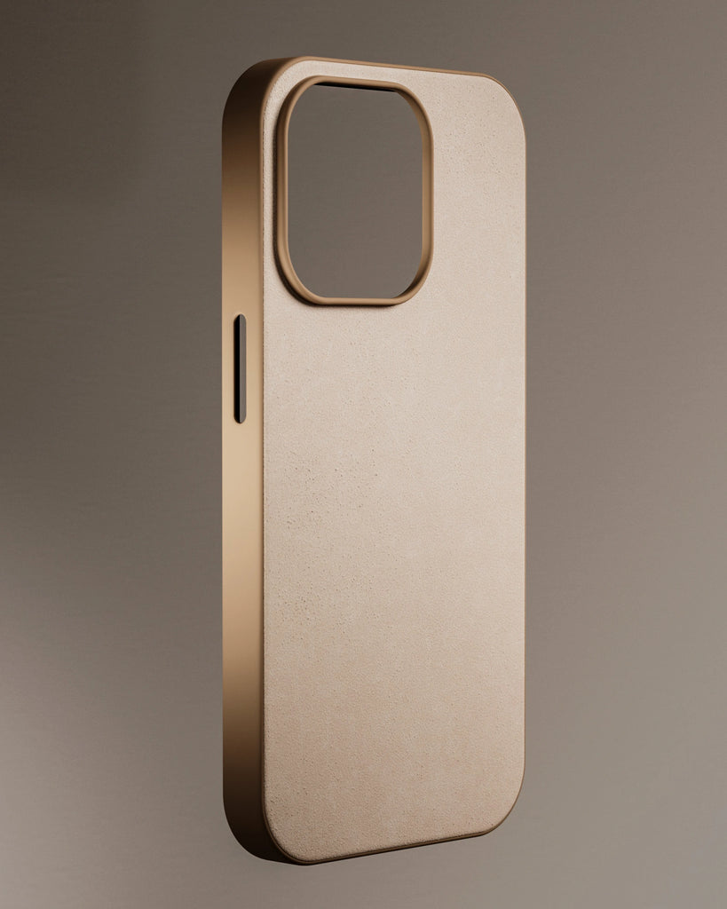 Raw Leather Suede Side Tan PBR Texture - Example Scene Visualization | Superellipse