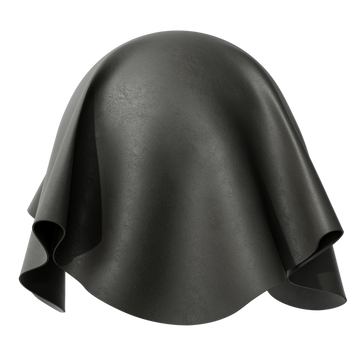 Nubuck Leather Stone Grey PBR Texture - Sphere Swatch Preview | Superellipse