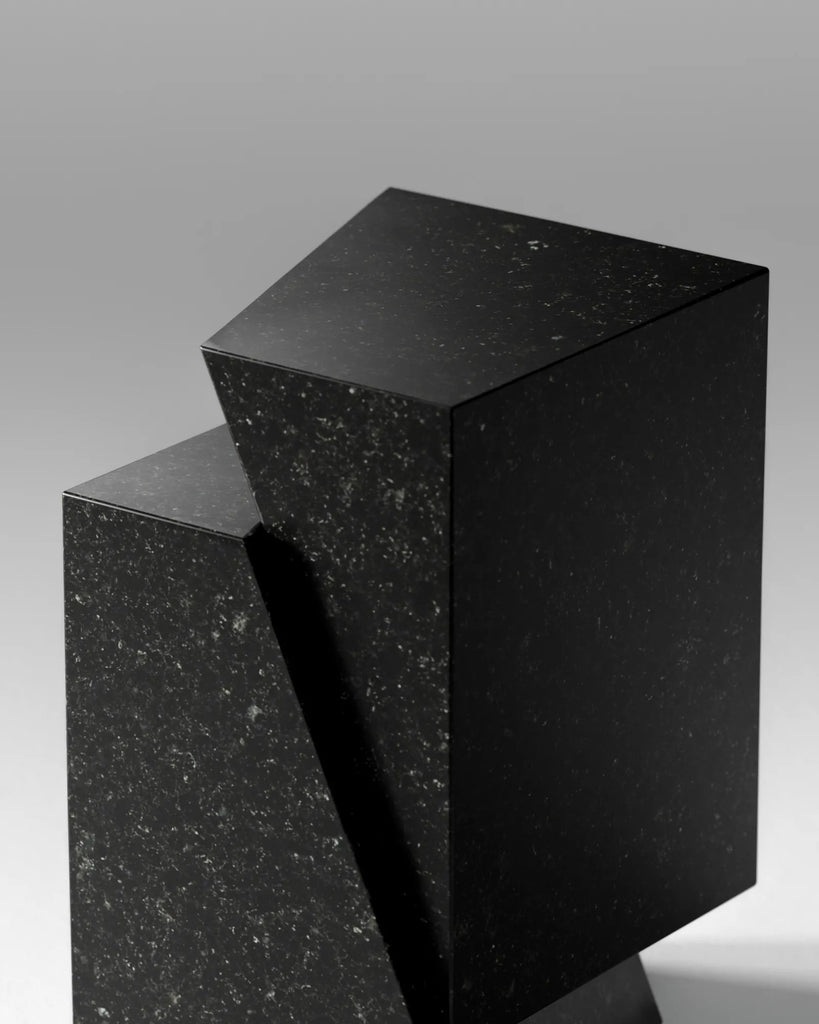 Nero Black Honed Granite Slab PBR Texture - Example Scene Visualization | Superellipse