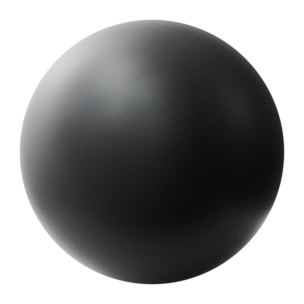 Midnight Galaxy Speckled Plastic PBR Texture - Sphere Swatch Preview | Superellipse