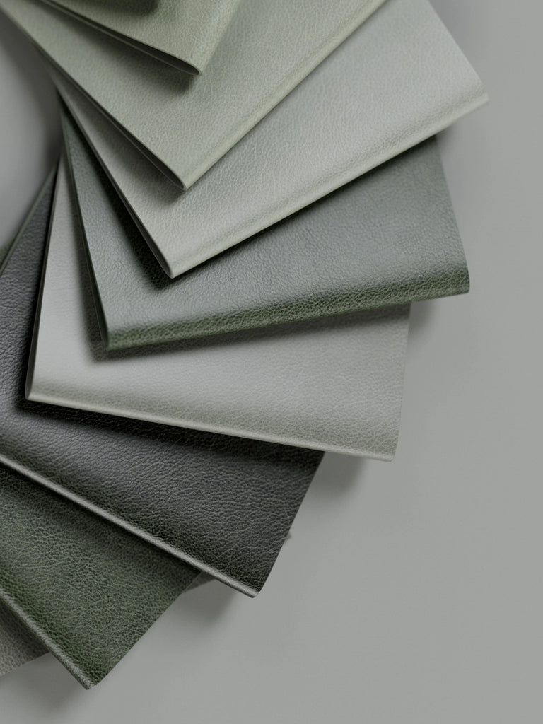 Racing Green Pebbled Leather PBR Texture - Example Scene Visualization | Superellipse