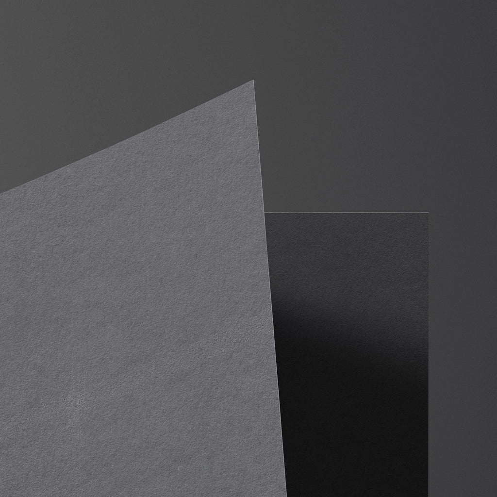 Textured Slate Grey 270gsm Paper PBR Texture - Example Scene Visualization | Superellipse