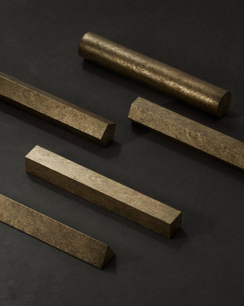 Worn Aged Brass Metal PBR Texture - Example Scene Visualization | Superellipse