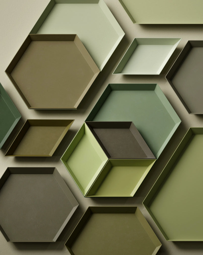 Olive Green Lightly Worn Plastic PBR Texture - Example Scene Visualization | Superellipse