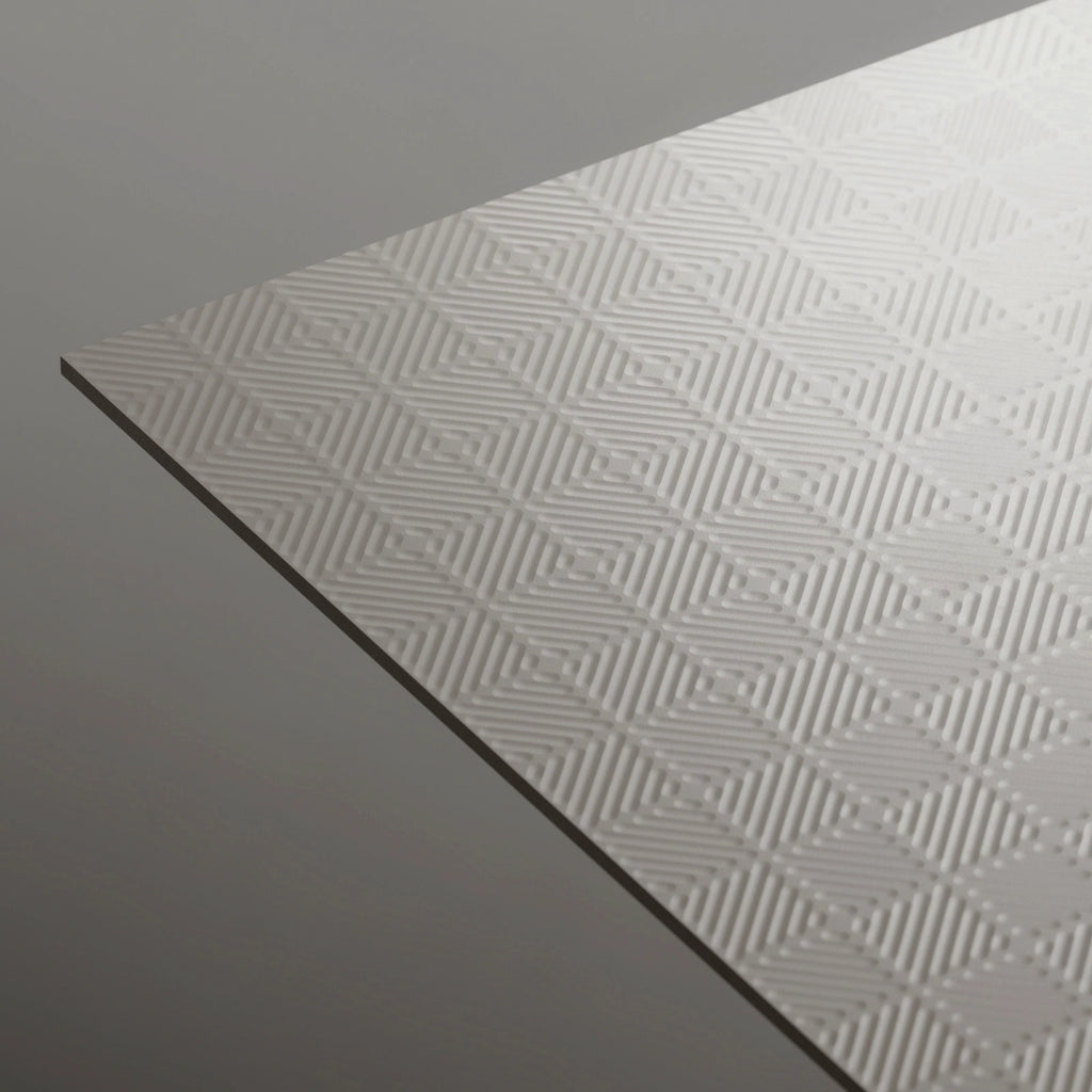 Concave Diamond Grid Textured Plastic PBR Texture - Example Scene Visualization | Superellipse