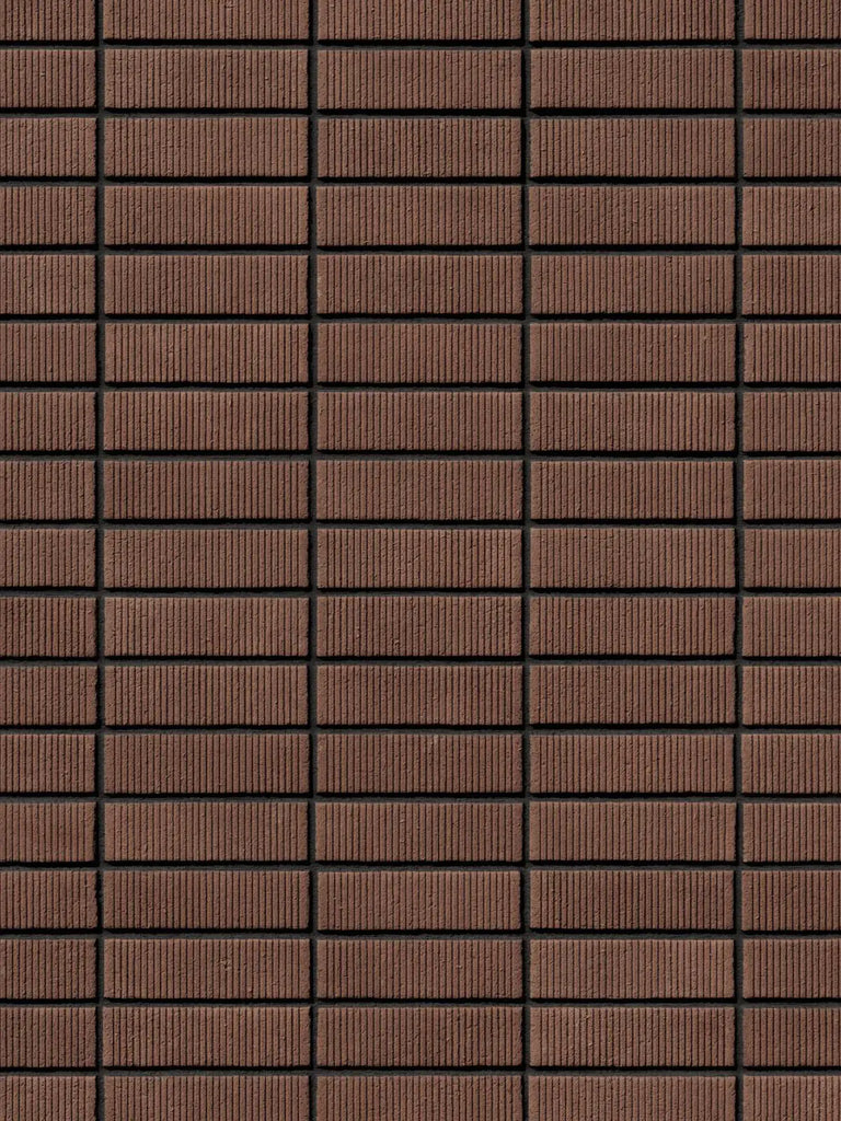 Old Mill Red Grooved Brick Stack Bond PBR Texture - Example Scene Visualization | Superellipse