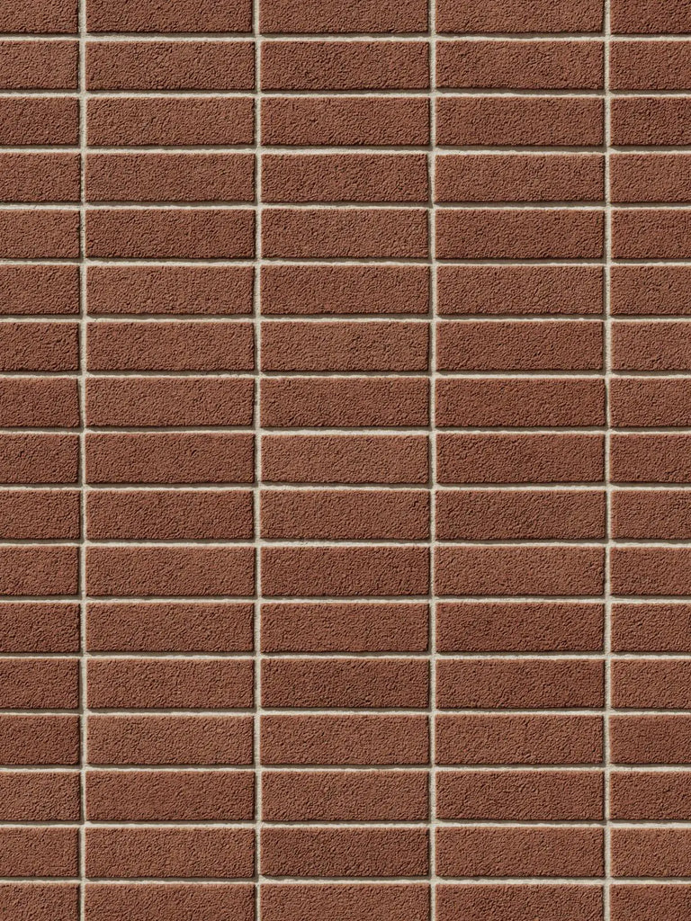 Aston Red Sandfaced Brick Stack Bond PBR Texture - Example Scene Visualization | Superellipse