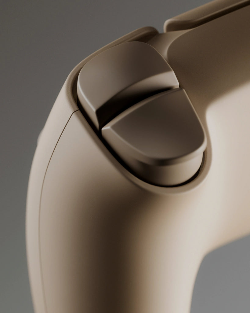 Tan Beige Matte Finish Plastic PBR Texture - Example Scene Visualization | Superellipse