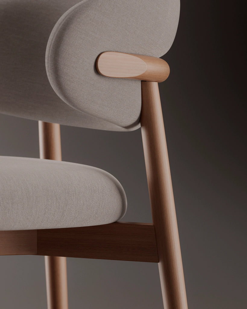 Mahogany Rift Sawn Veneer Wood PBR Texture - Example Scene Visualization | Superellipse