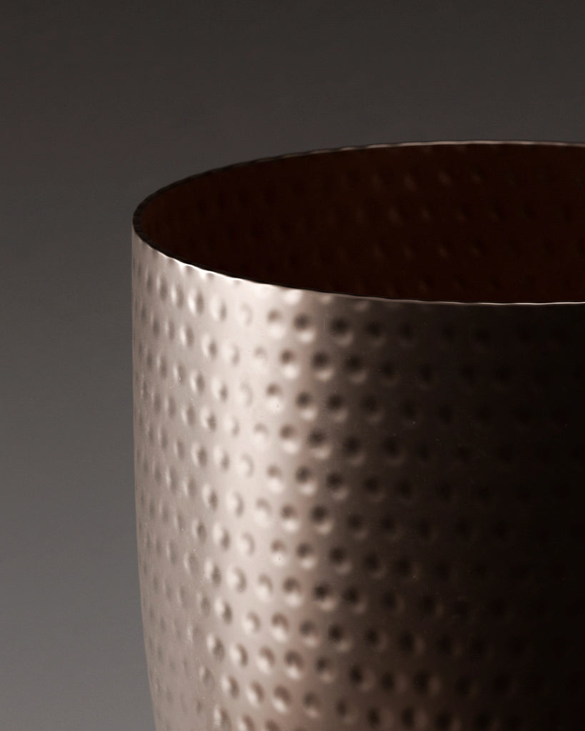 Ball Pein Hammered Copper Metal PBR Texture - Example Scene Visualization | Superellipse