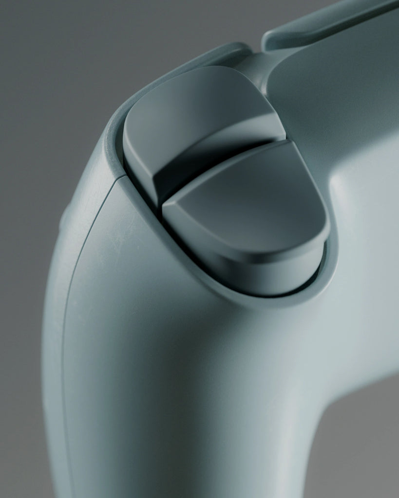 Berrington Blue Heavily Damaged Plastic PBR Texture - Example Scene Visualization | Superellipse